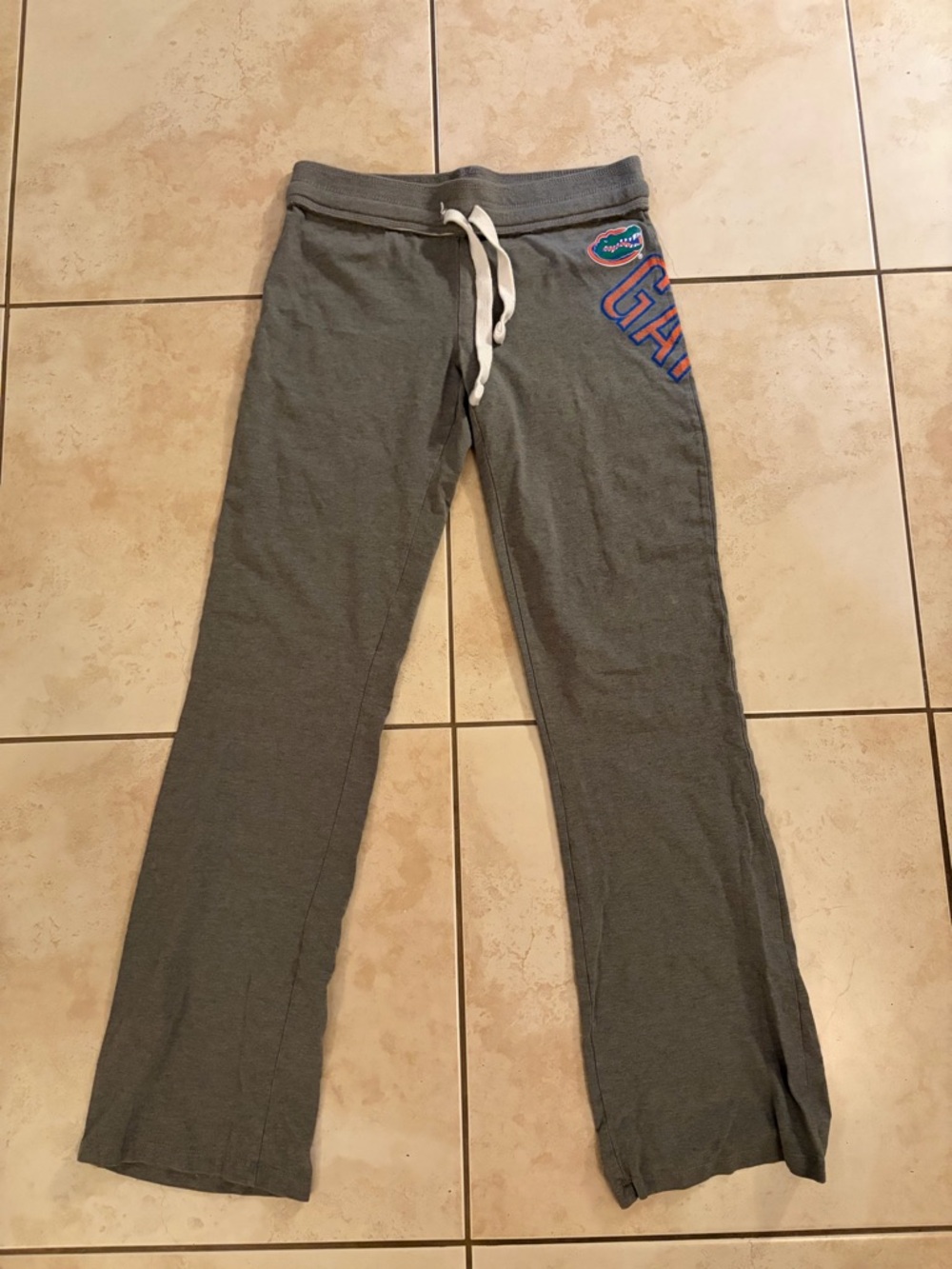 Ladies grey Sweatpants with Drawstring